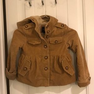 Adorable corduroy pea coat